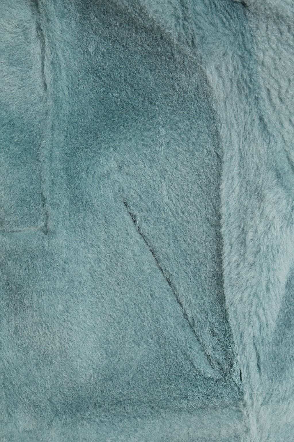 YVES SALOMON Shearling hooded jacket