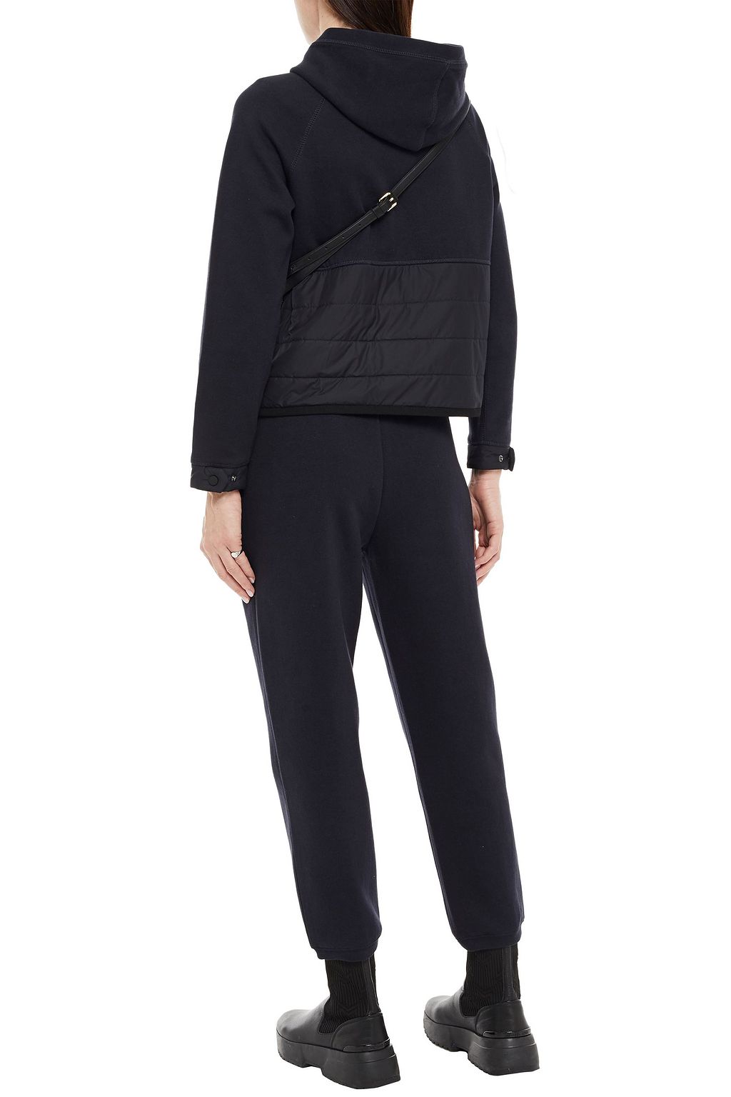 Y/OSEMITE Cropped mélange jersey track pants