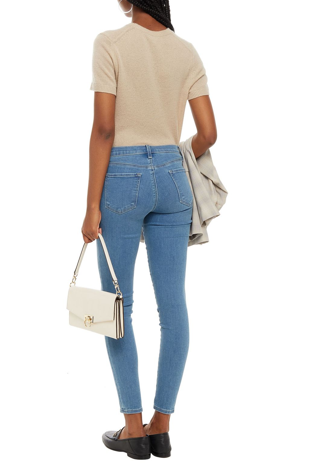 J BRAND Mid-rise skinny jeans