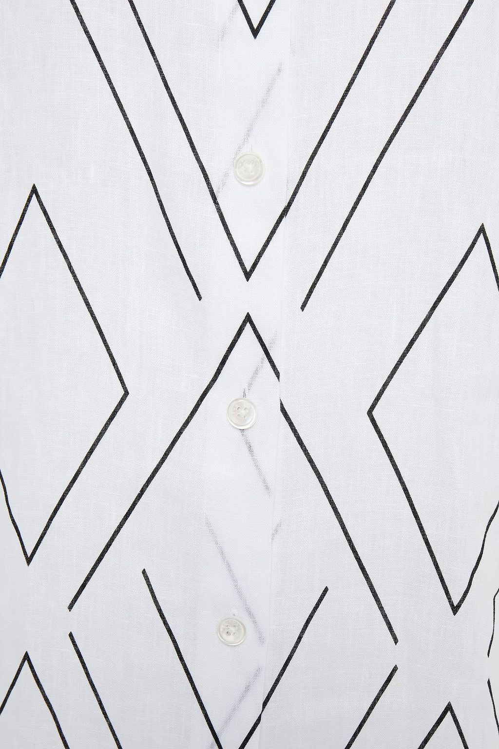 EQUIPMENT Printed linen shirt