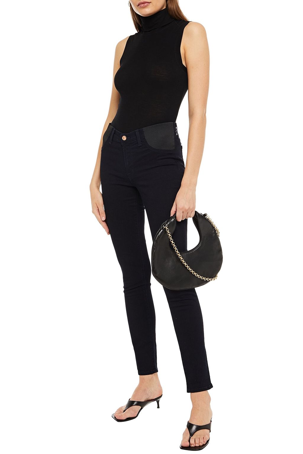 J BRAND Mid-rise skinny jeans