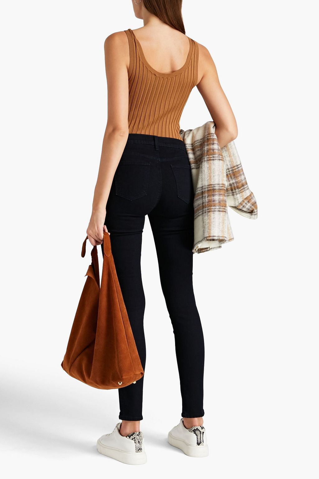 J BRAND Mid-rise skinny jeans