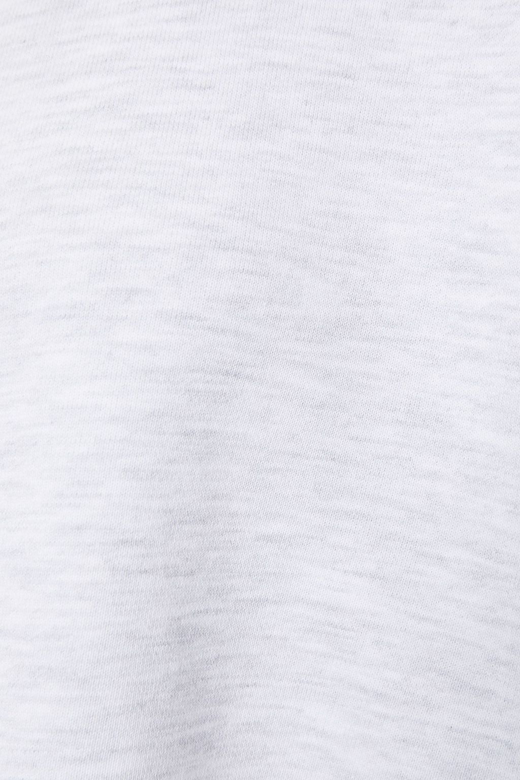 J BRAND Cropped mélange French cotton-blend terry sweatshirt