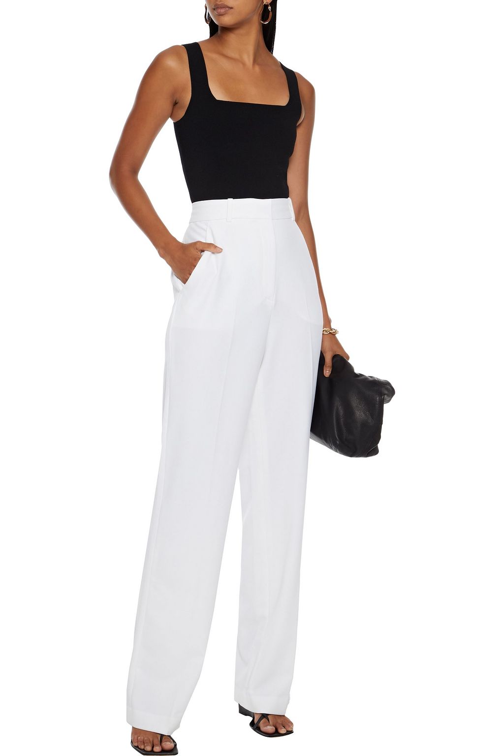 A.L.C. Nigel II twill straight-leg pants