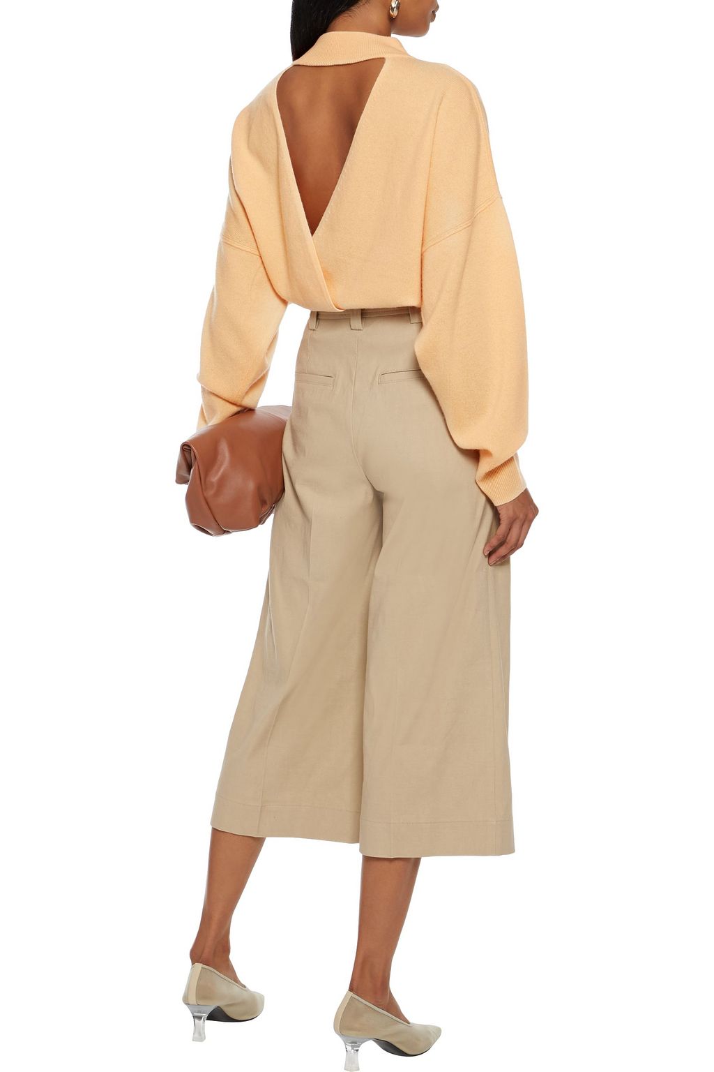 A.L.C. Cavelle linen-blend culottes