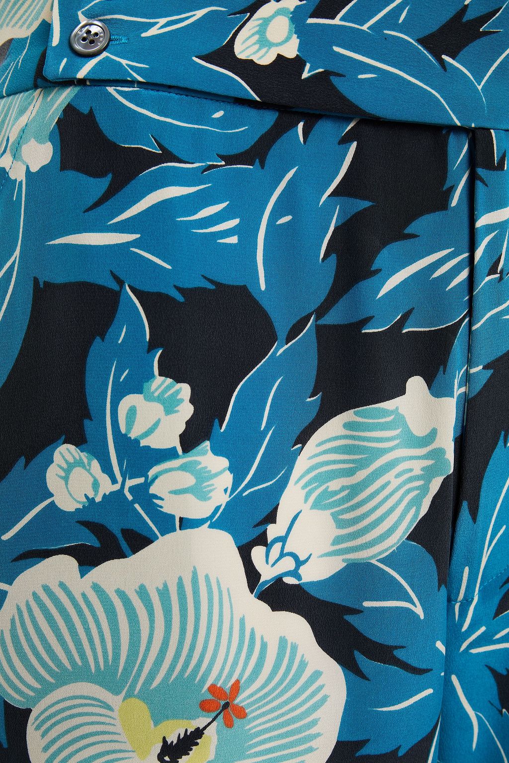 EQUIPMENT Lyra floral-print washed-silk shorts