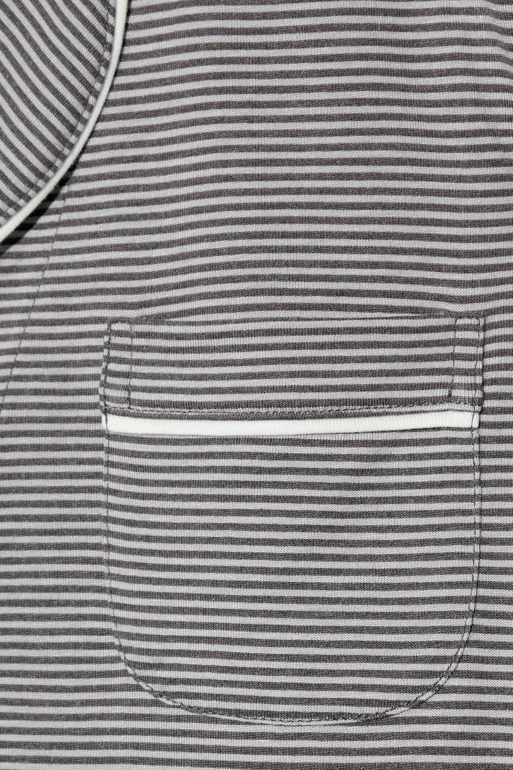 COSABELLA Bella striped Pima cotton and modal-blend nightshirt