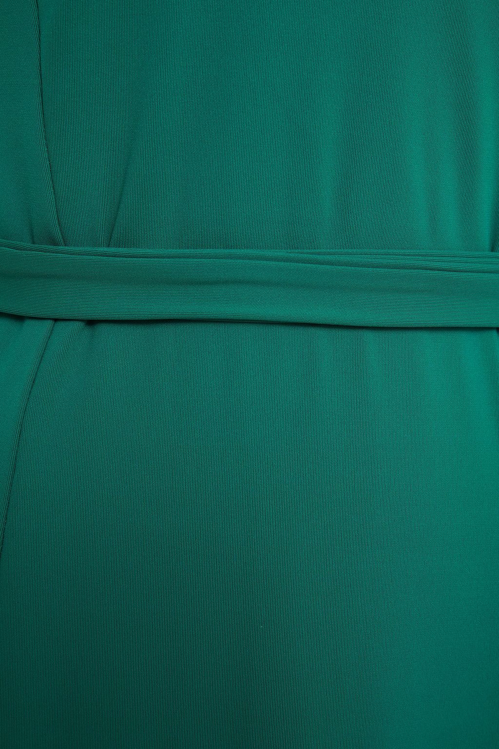 HALSTON Lydia belted jersey gown