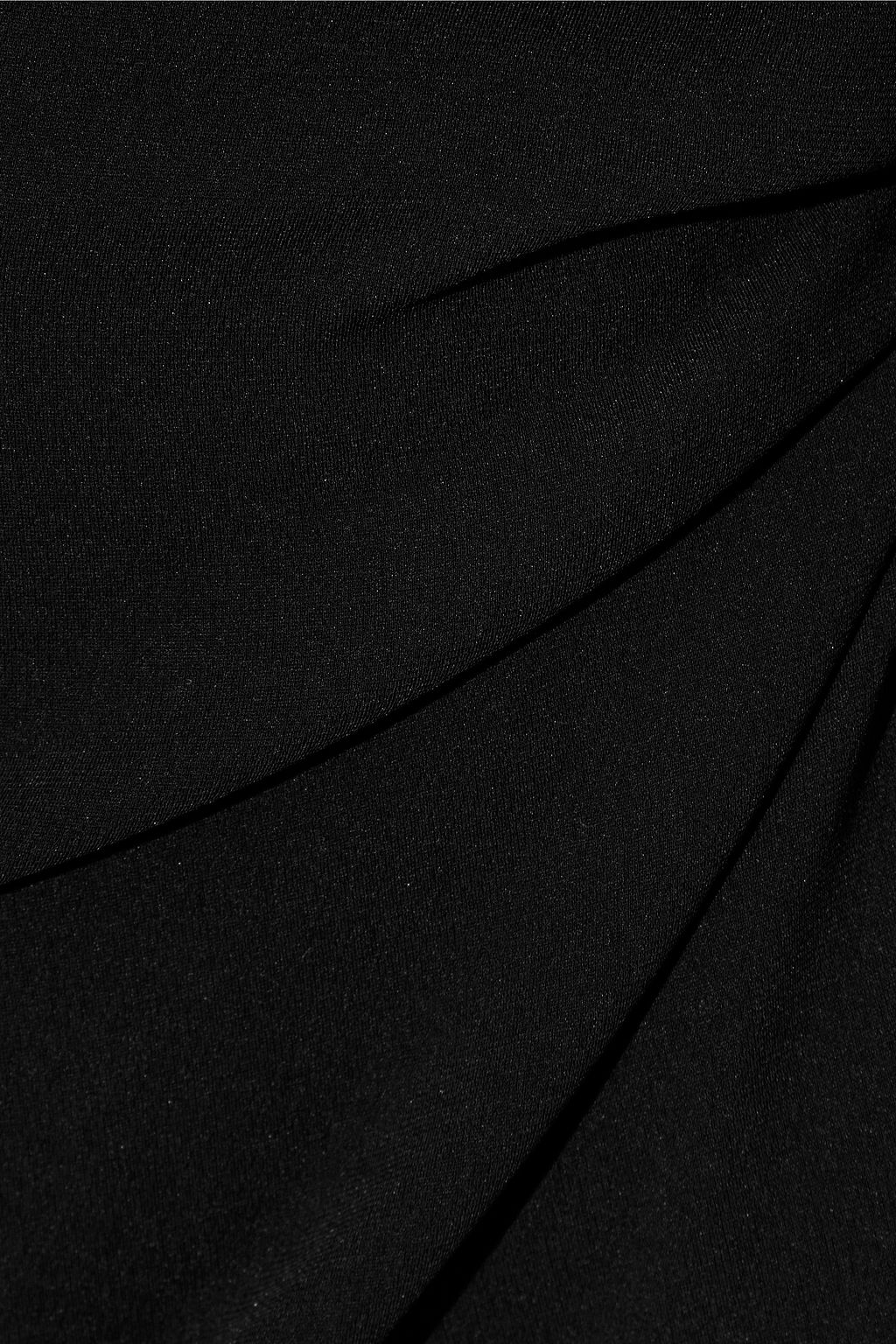 A.L.C. Meline asymmetric ruched crepe midi dress