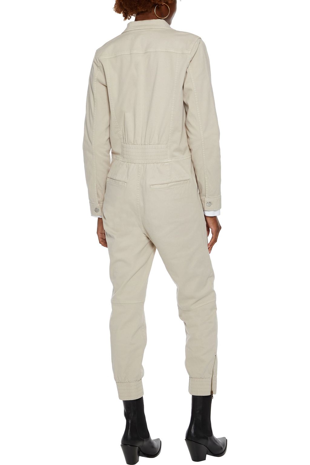 J BRAND Arkin cropped denim jumpsuit