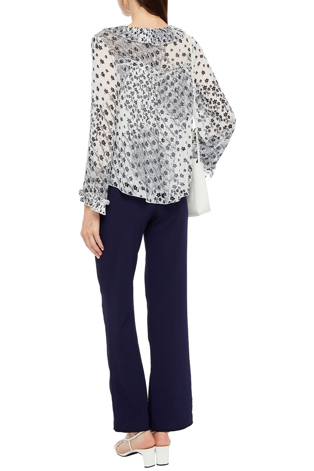 SEE BY CHLOÉ Floral-print georgette top