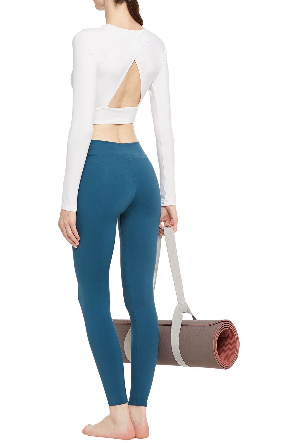 LIVE THE PROCESS V stretch-Supplex leggings