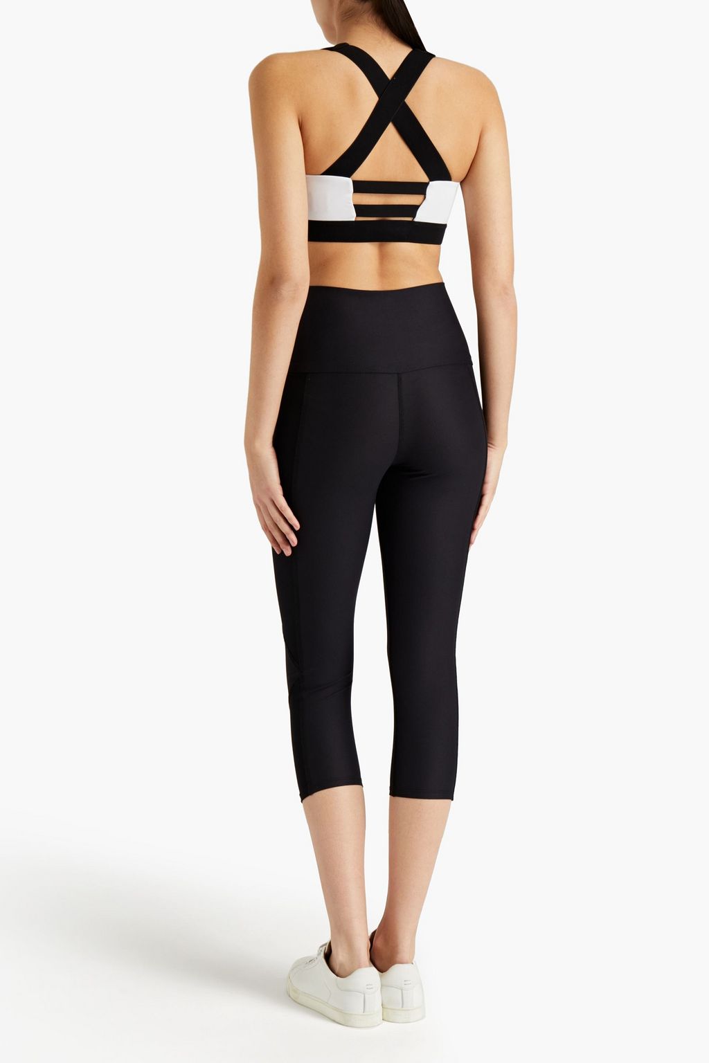 LIVE THE PROCESS Cropped stretch leggings