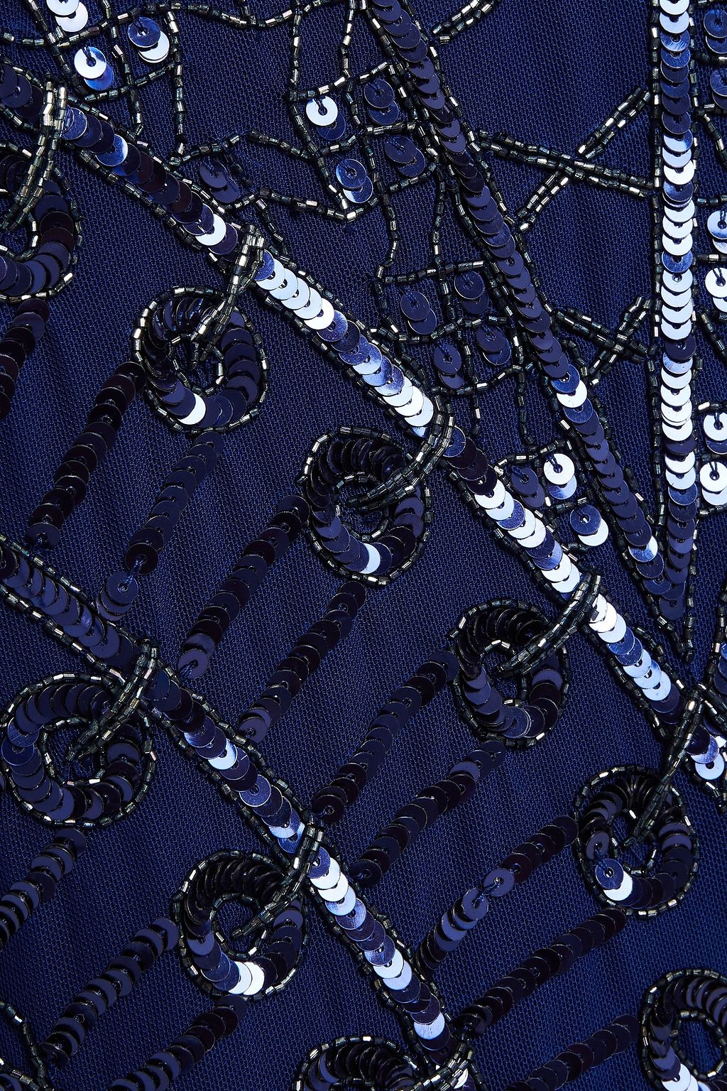 PIERRE BALMAIN Embellished tulle top