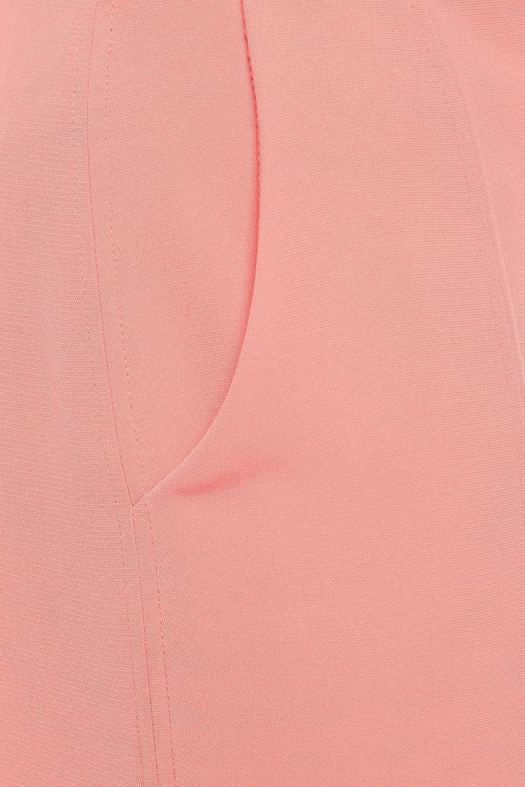 LELA ROSE Crepe wide-leg pants