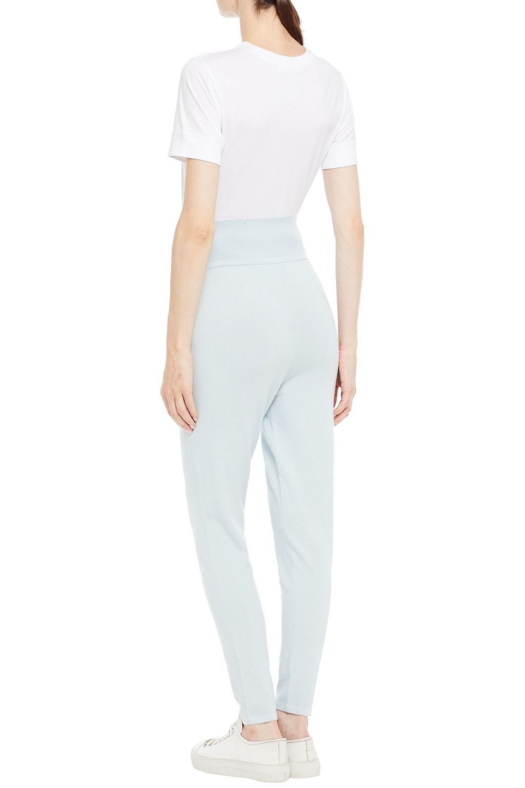 LIVE THE PROCESS Stretch-knit track pants
