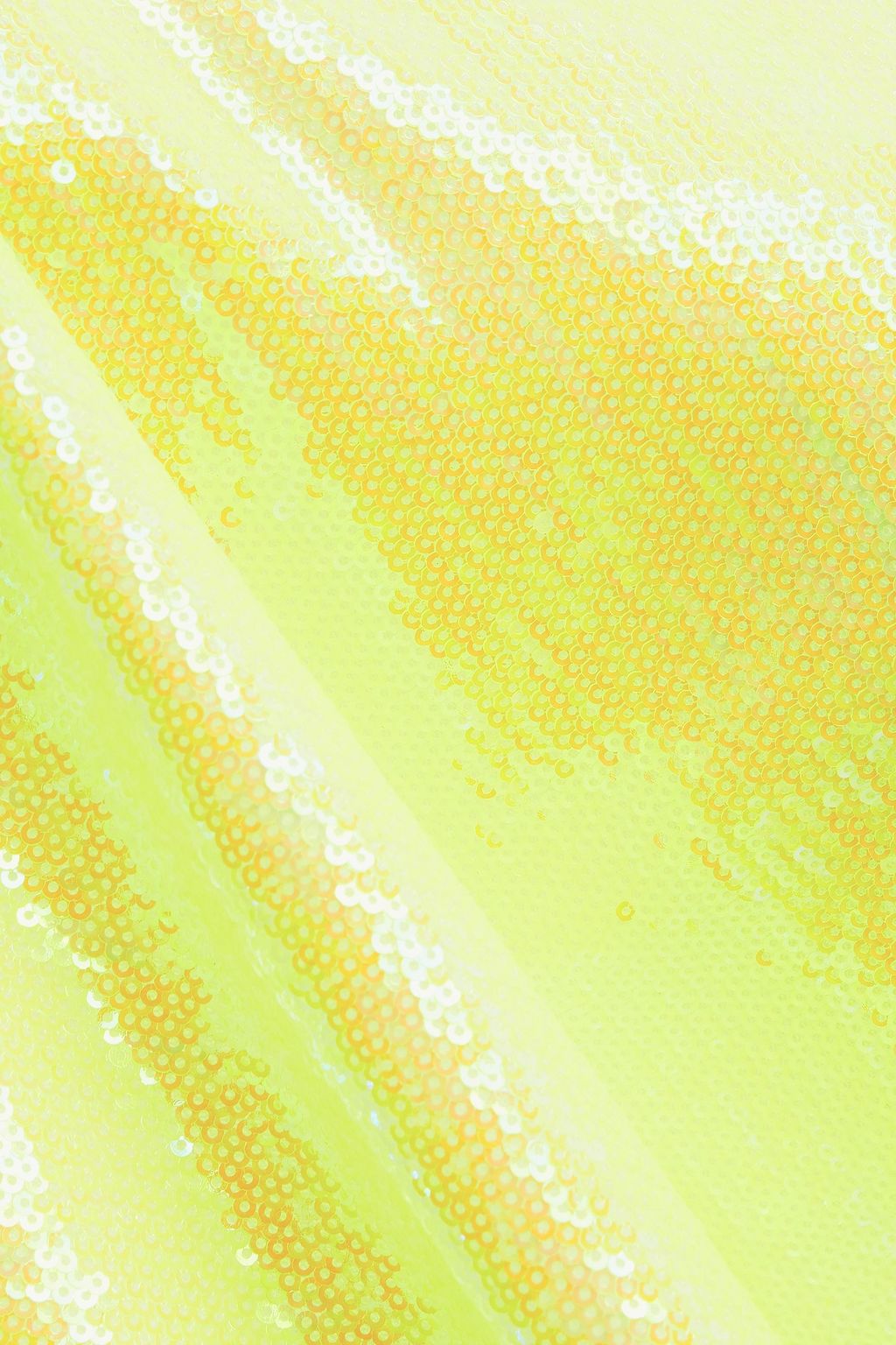 MM6 MAISON MARGIELA Draped neon sequined satin-twill top