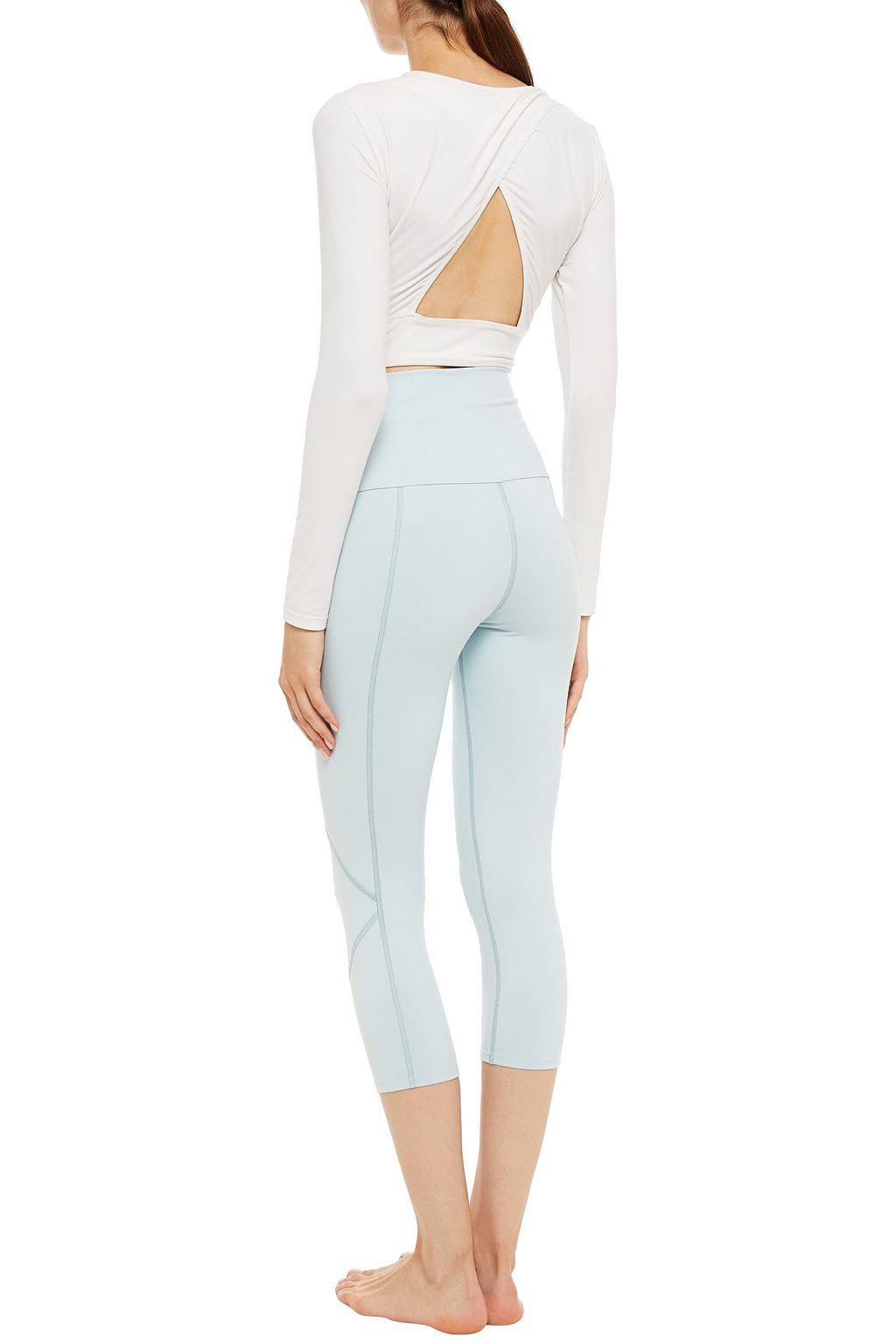 LIVE THE PROCESS Cropped stretch leggings
