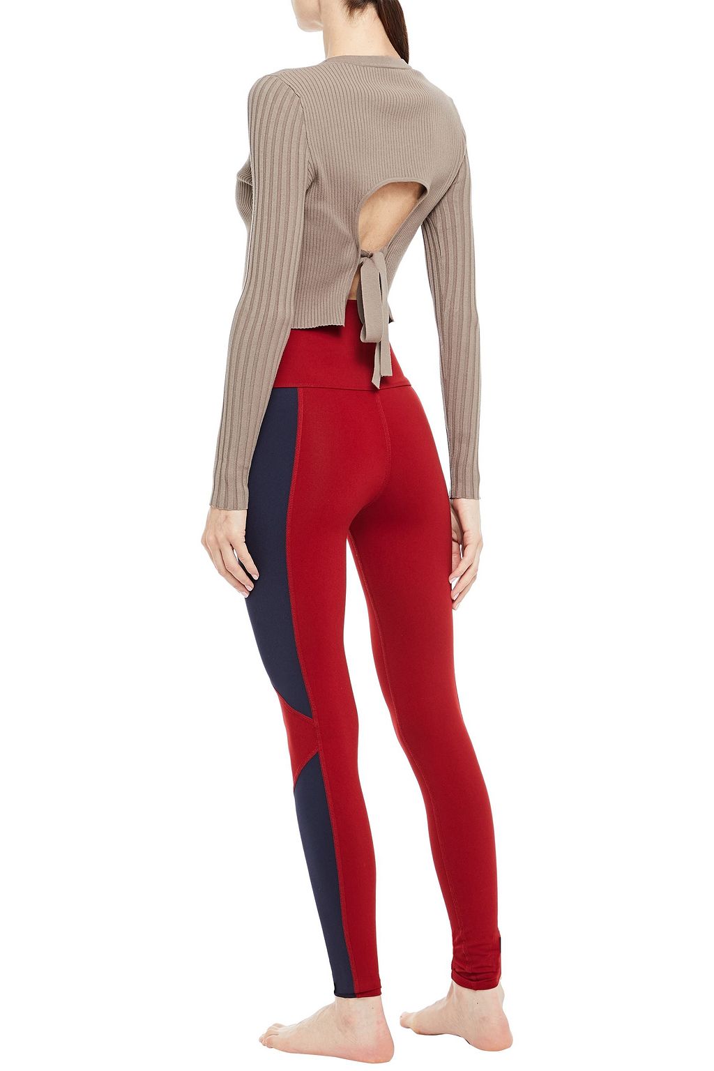 LIVE THE PROCESS Geometric stretch-Supplex leggings