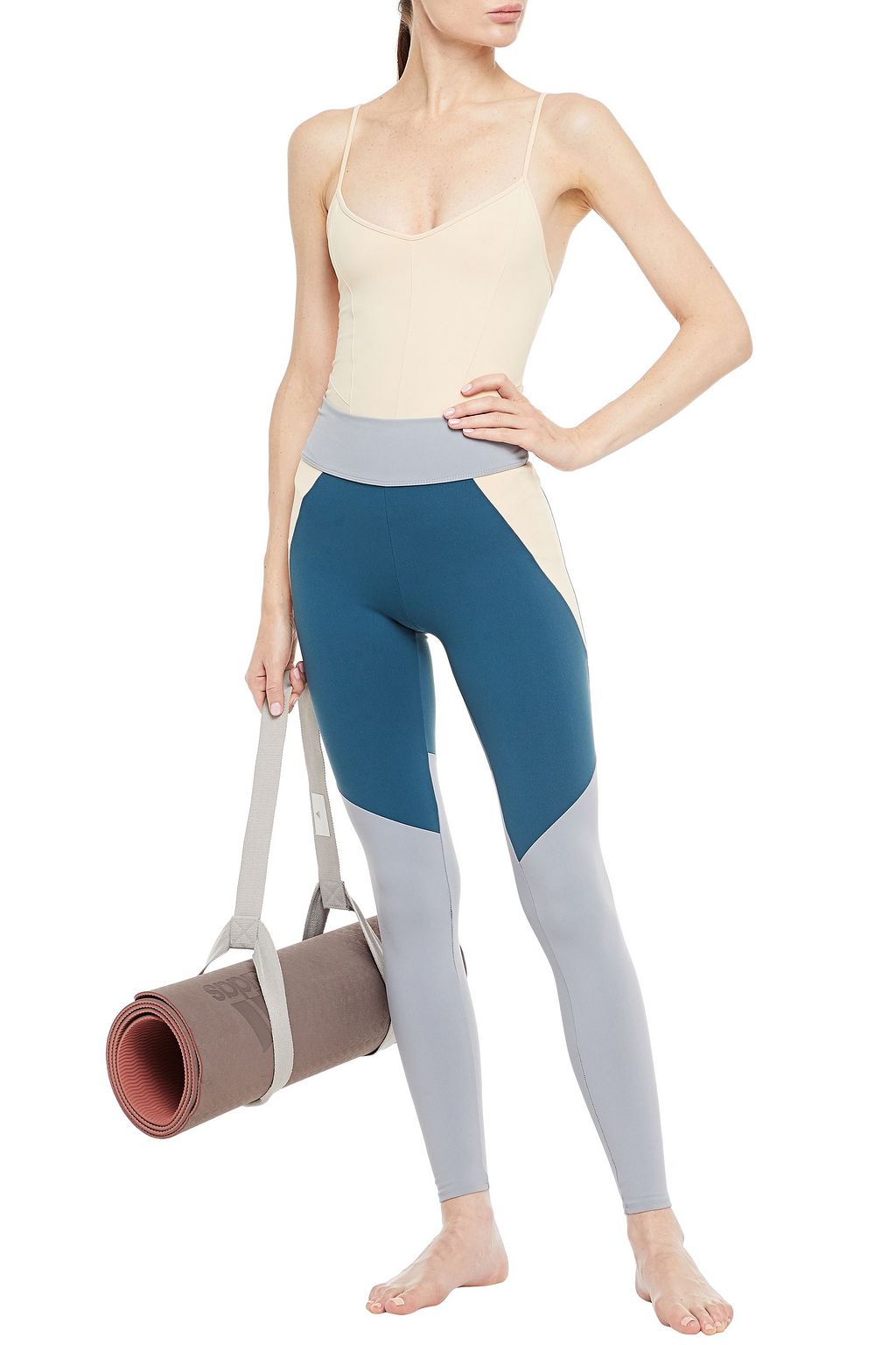 LIVE THE PROCESS Stretch-Supplex bodysuit