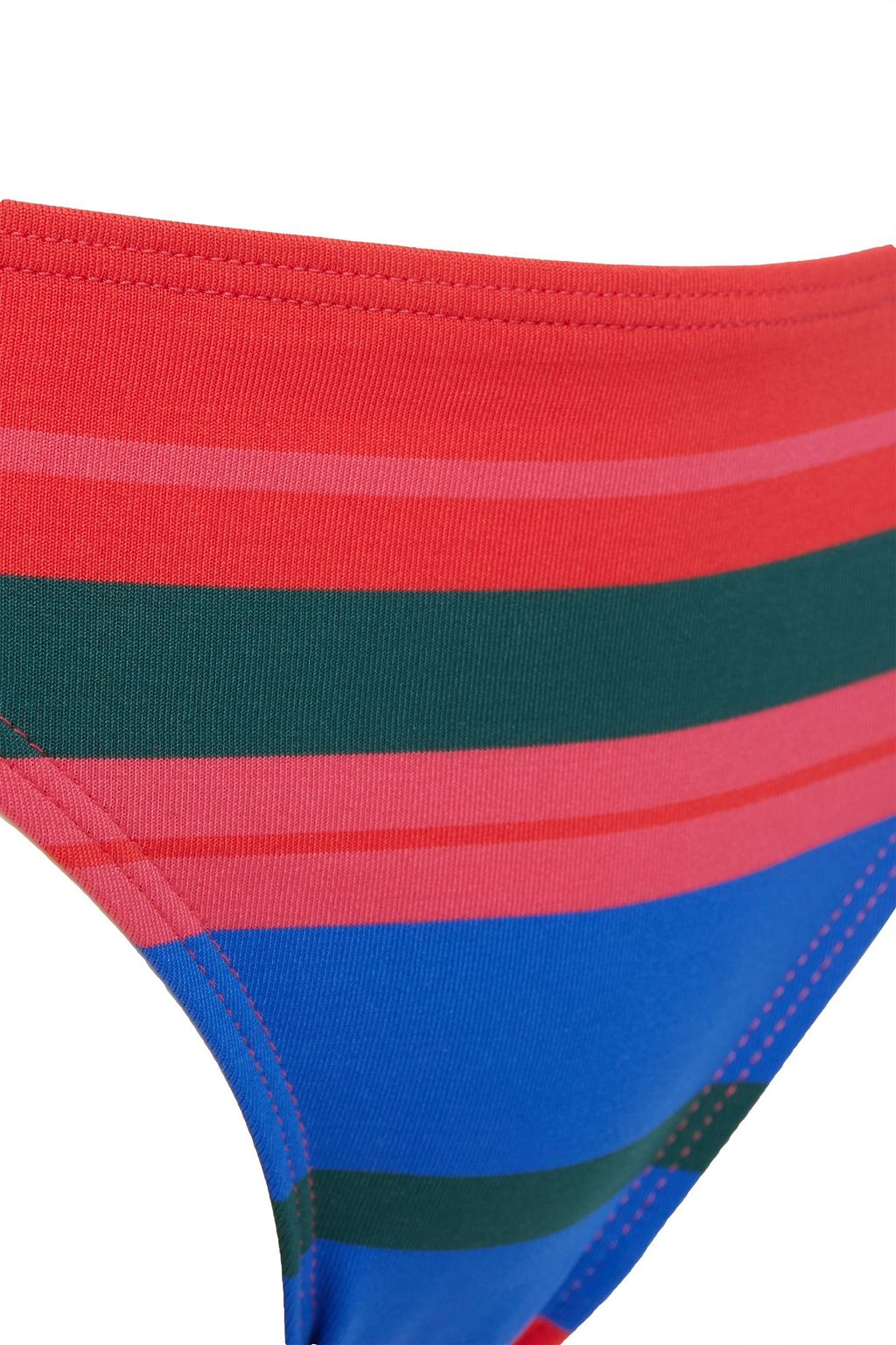 SIMONE PÉRÈLE Striped mid-rise bikini briefs