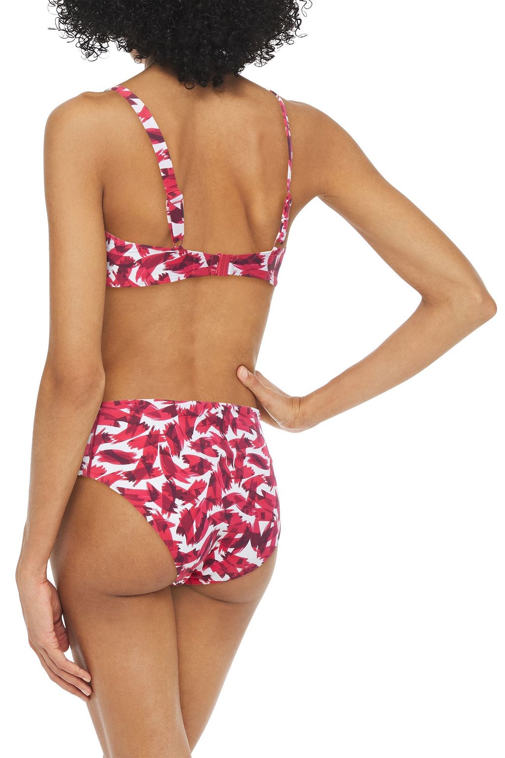 SIMONE PÉRÈLE Printed bikini top