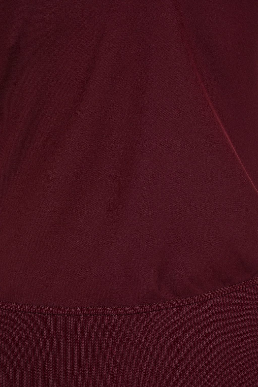 THEORY Draped silk crepe de chine top