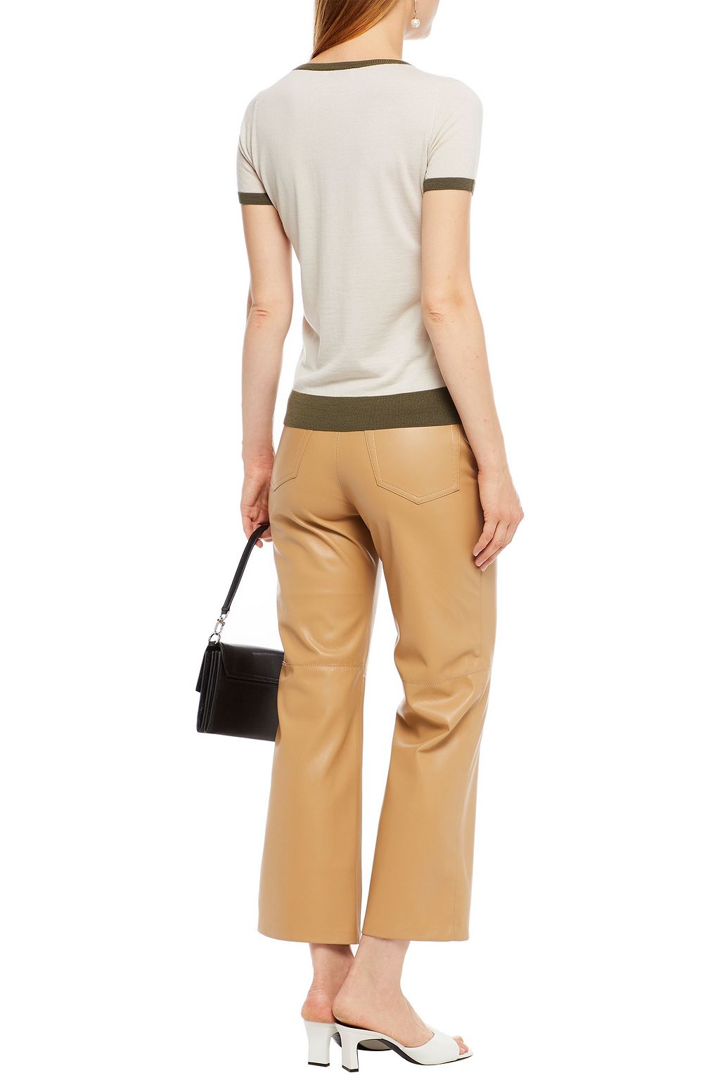 ETRO Jacquard-knit wool top