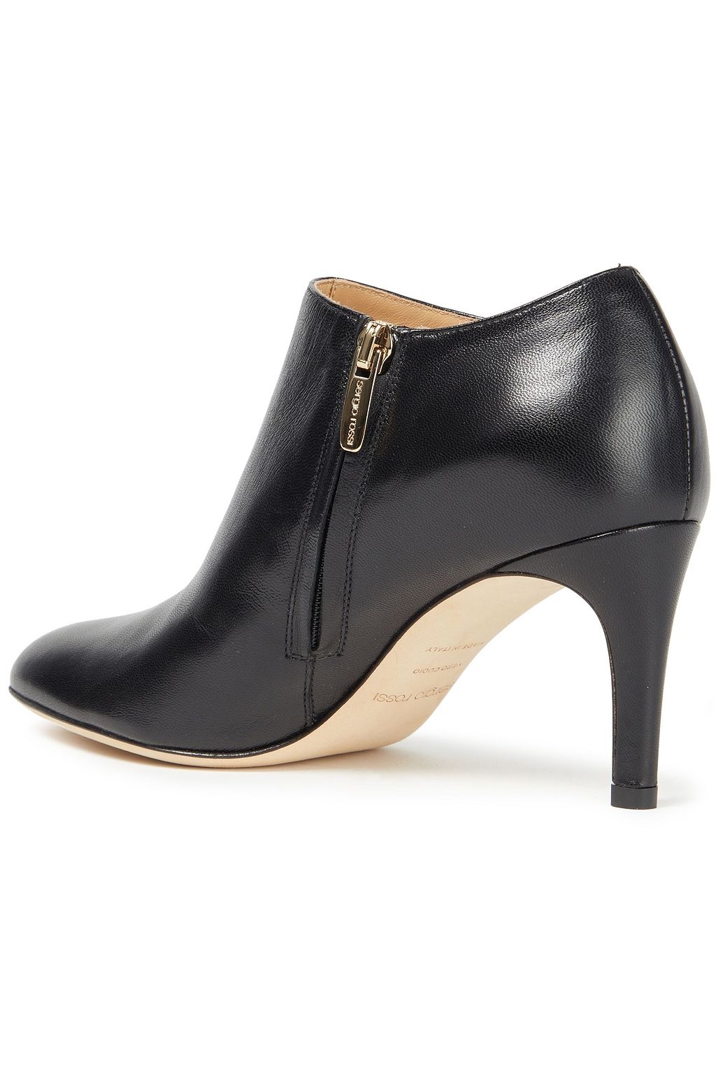 SERGIO ROSSI Leather ankle boots