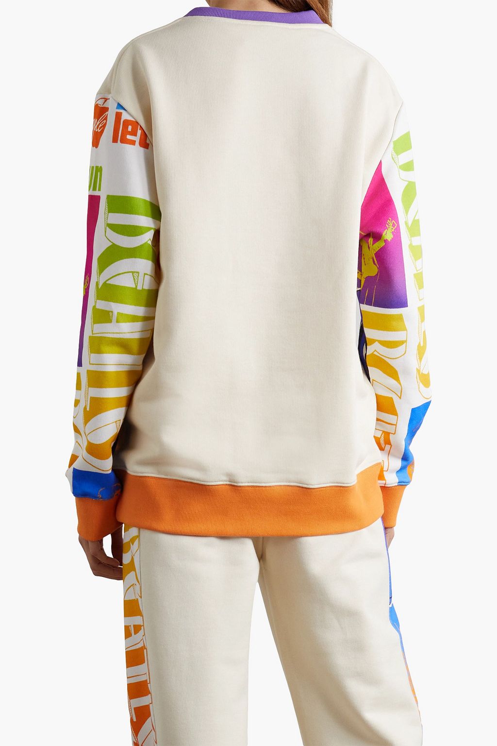 STELLA MCCARTNEY + The Beatles Get Back printed French cotton-terry sweatshirt