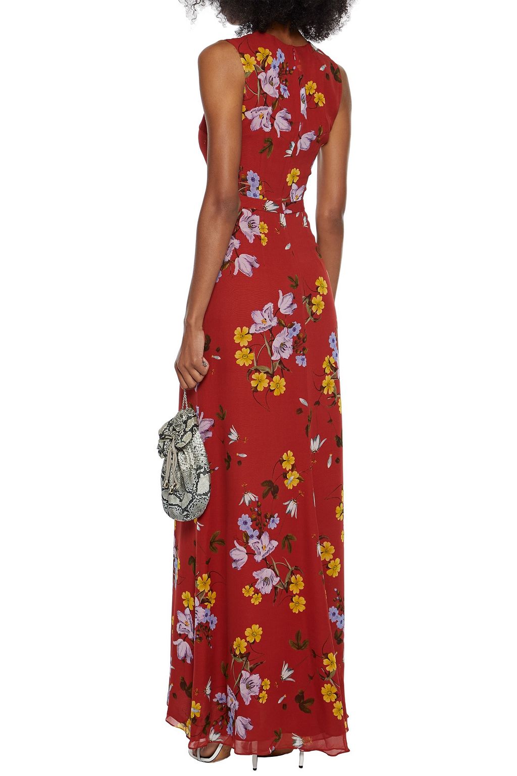 ERDEM Morwenna floral-print silk-chiffon maxi dress