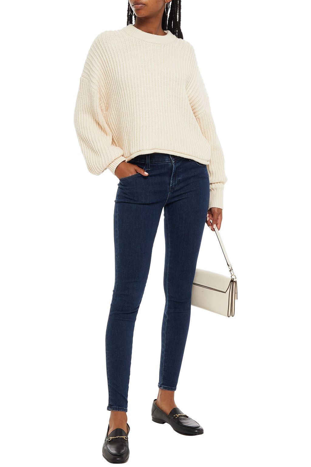 J BRAND Mid-rise skinny jeans