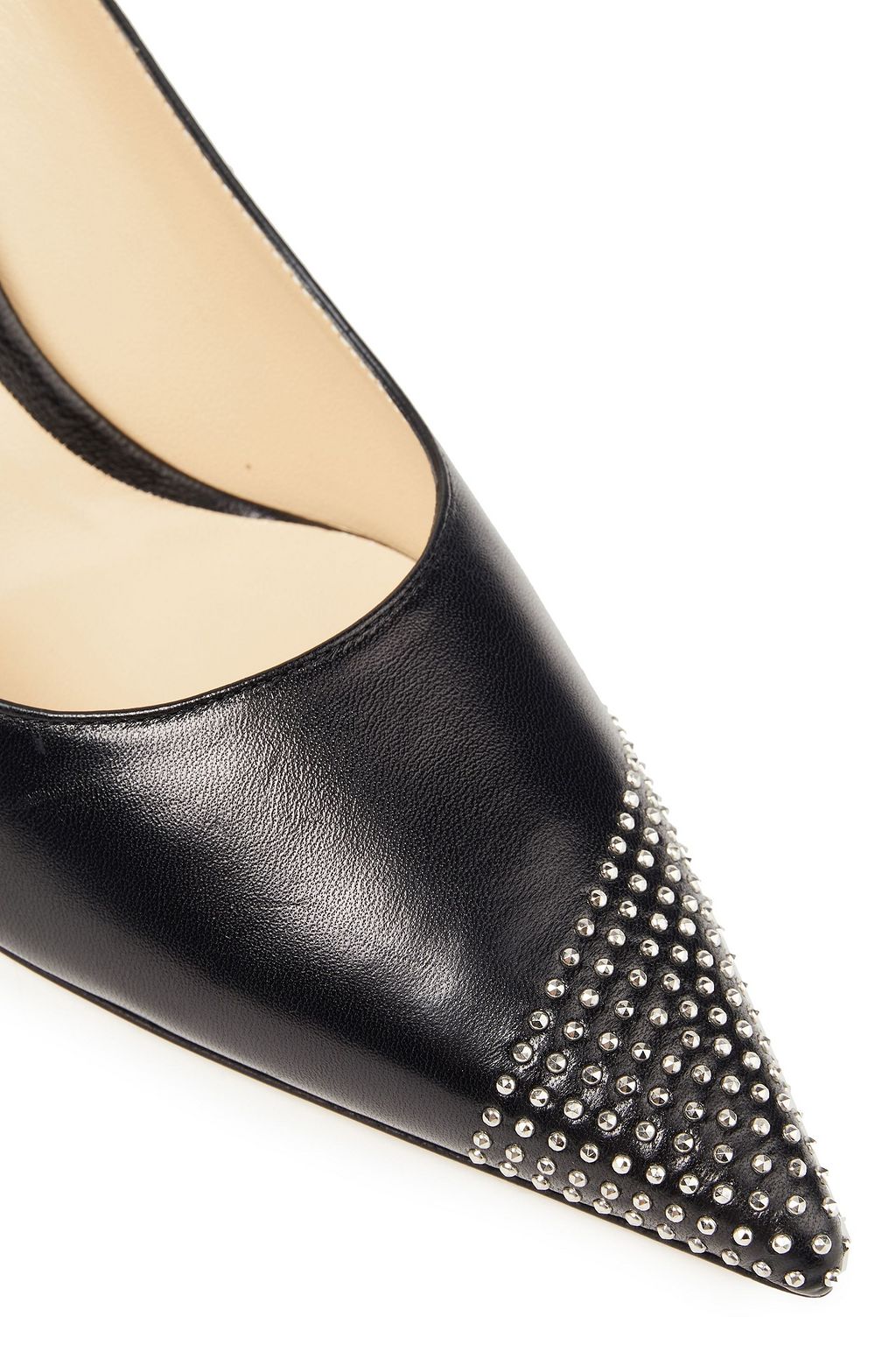 JIMMY CHOO Love 85 embellished leather pumps