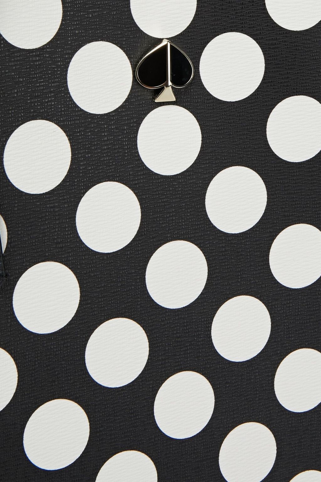 KATE SPADE NEW YORK Tote Bag aus strukturiertem Kunstleder mit Polka-Dots