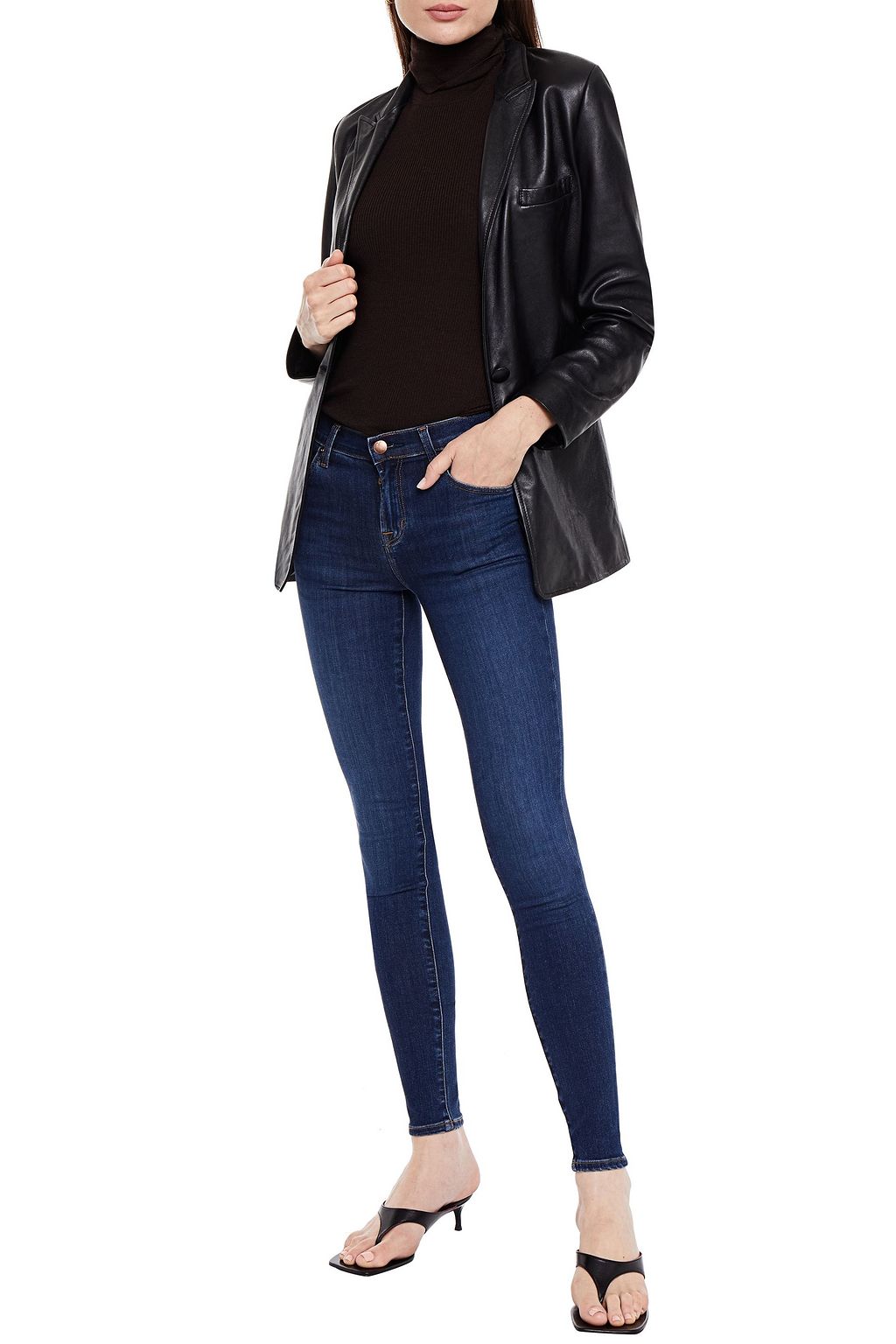 J BRAND Maria high-rise skinny jeans