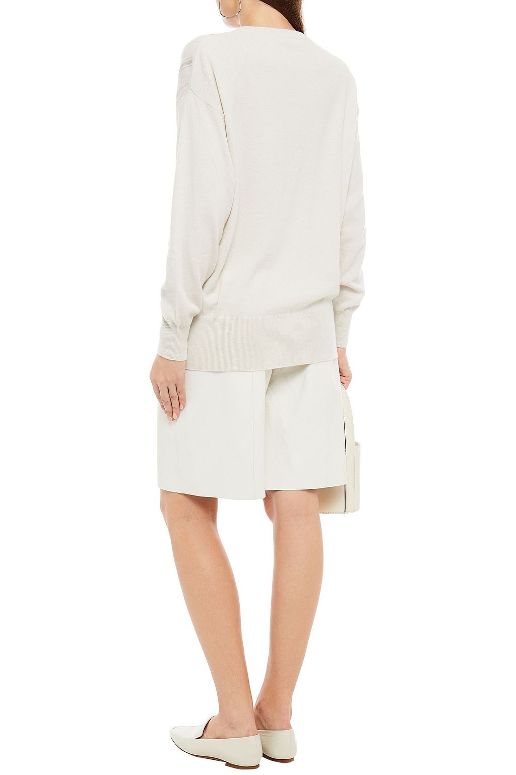 BRUNELLO CUCINELLI Sequin-embellished cashmere sweater