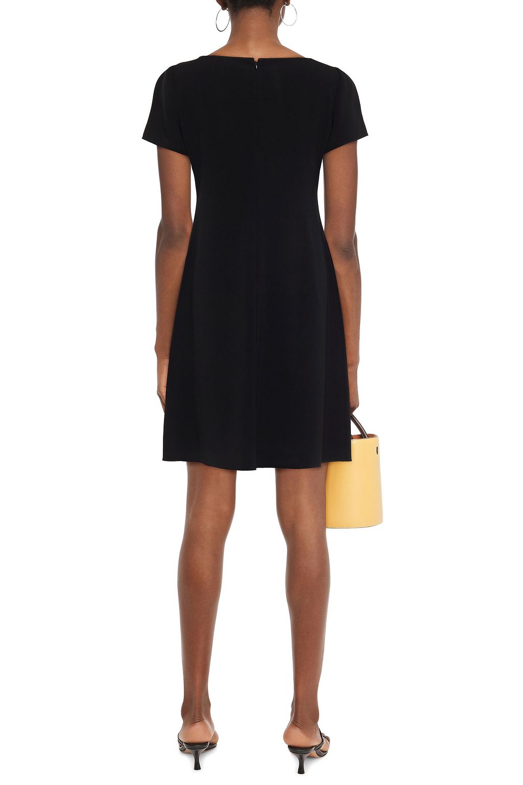 THEORY Stretch-crepe mini dress