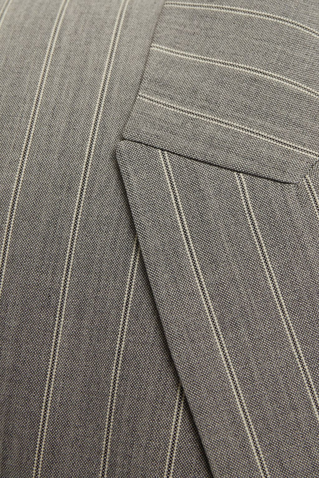 THEORY Pinstriped wool-blend blazer