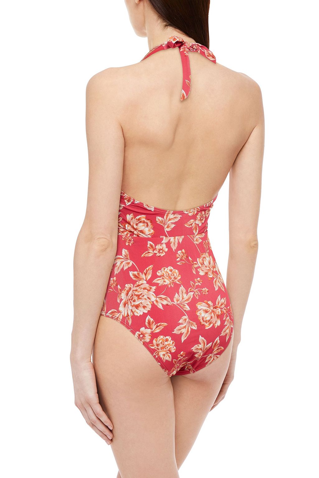 JETS AUSTRALIA BY JESSIKA ALLEN Enchantment floral-print halterneck swimsuit