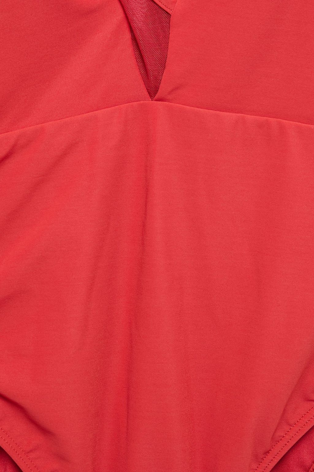 JETS AUSTRALIA BY JESSIKA ALLEN Mesh-trimmed swimsuit