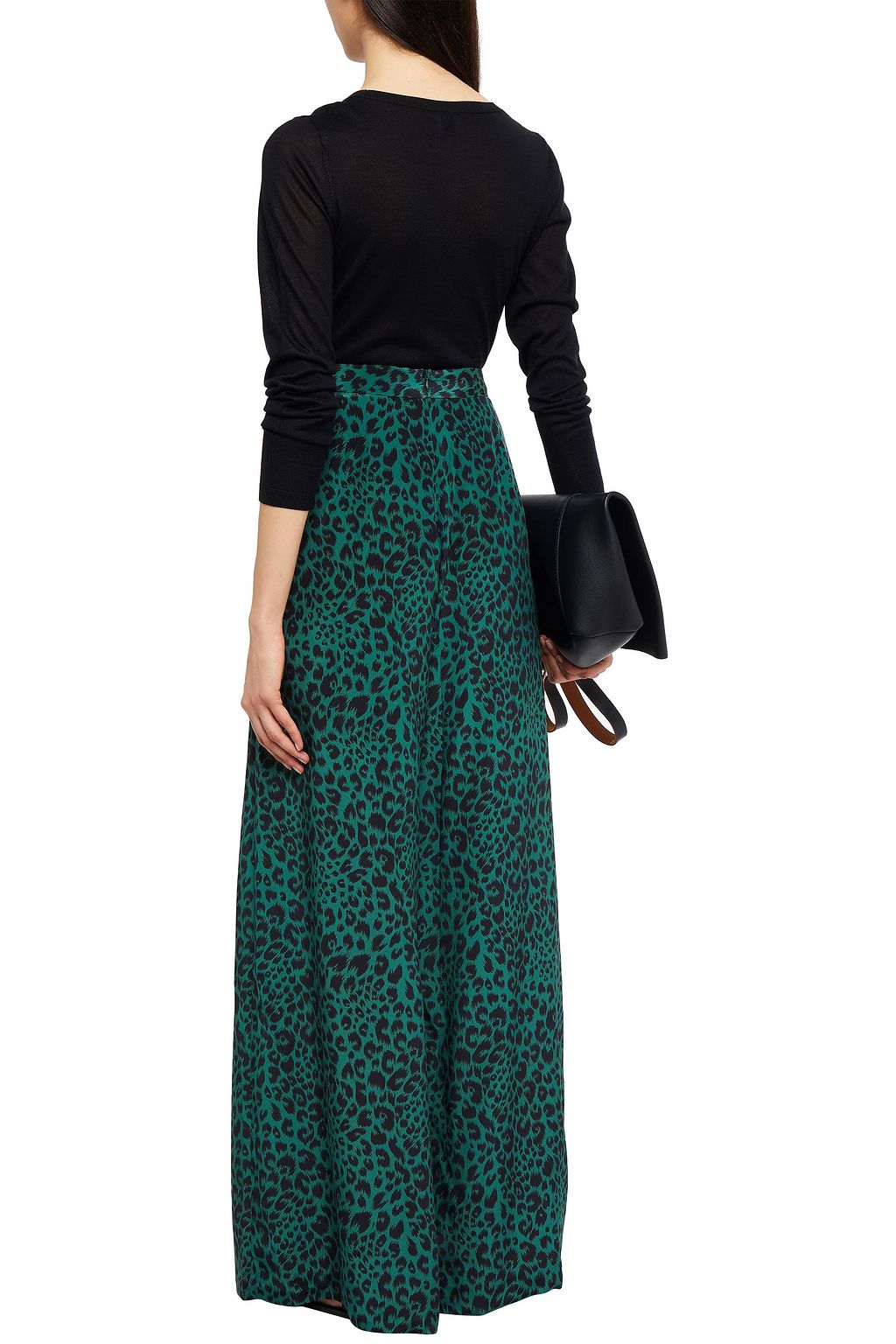 ZIMMERMANN Leopard-print silk crepe de chine wide-leg pants