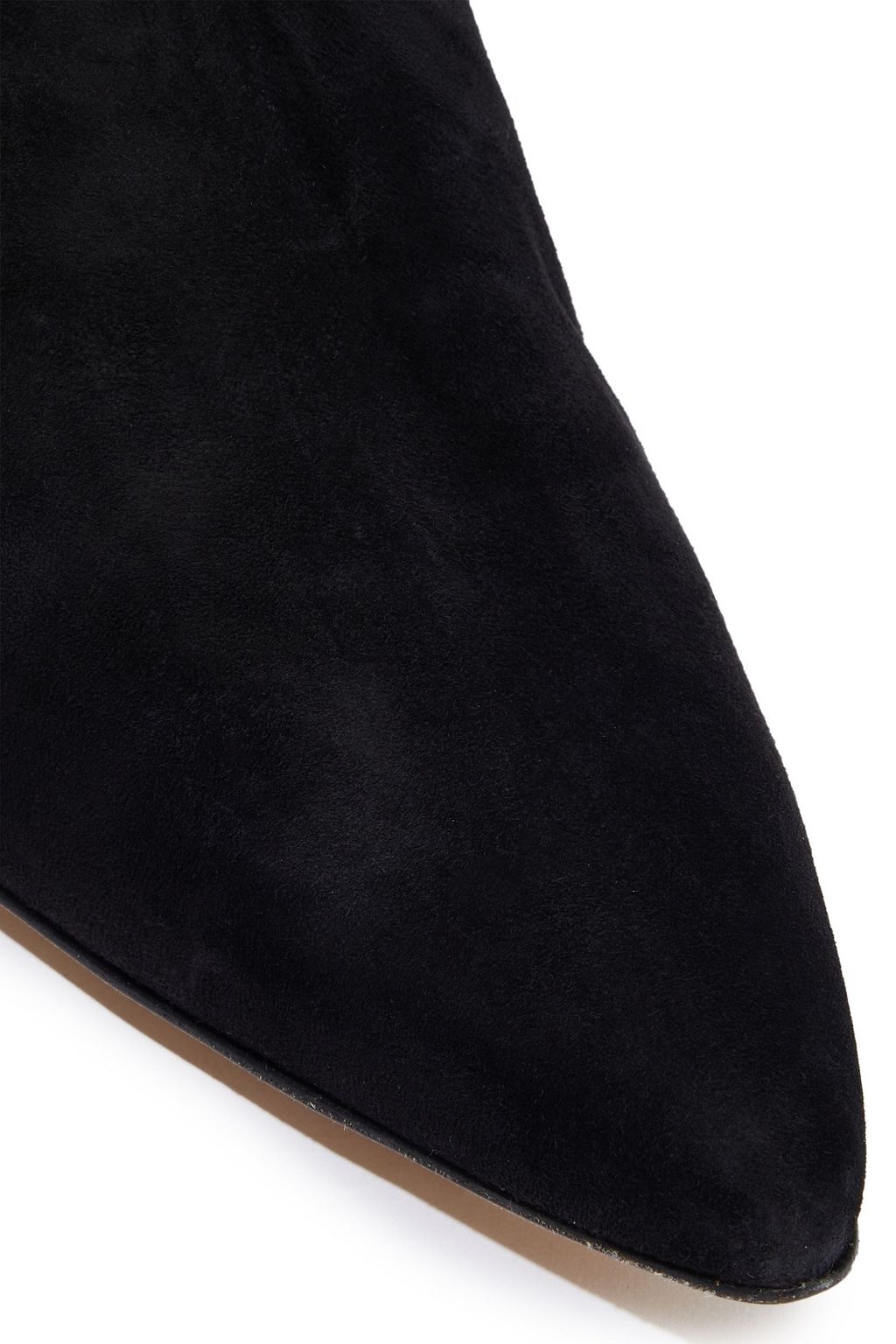 MAGDA BUTRYM Czech crystal-embellished suede boots