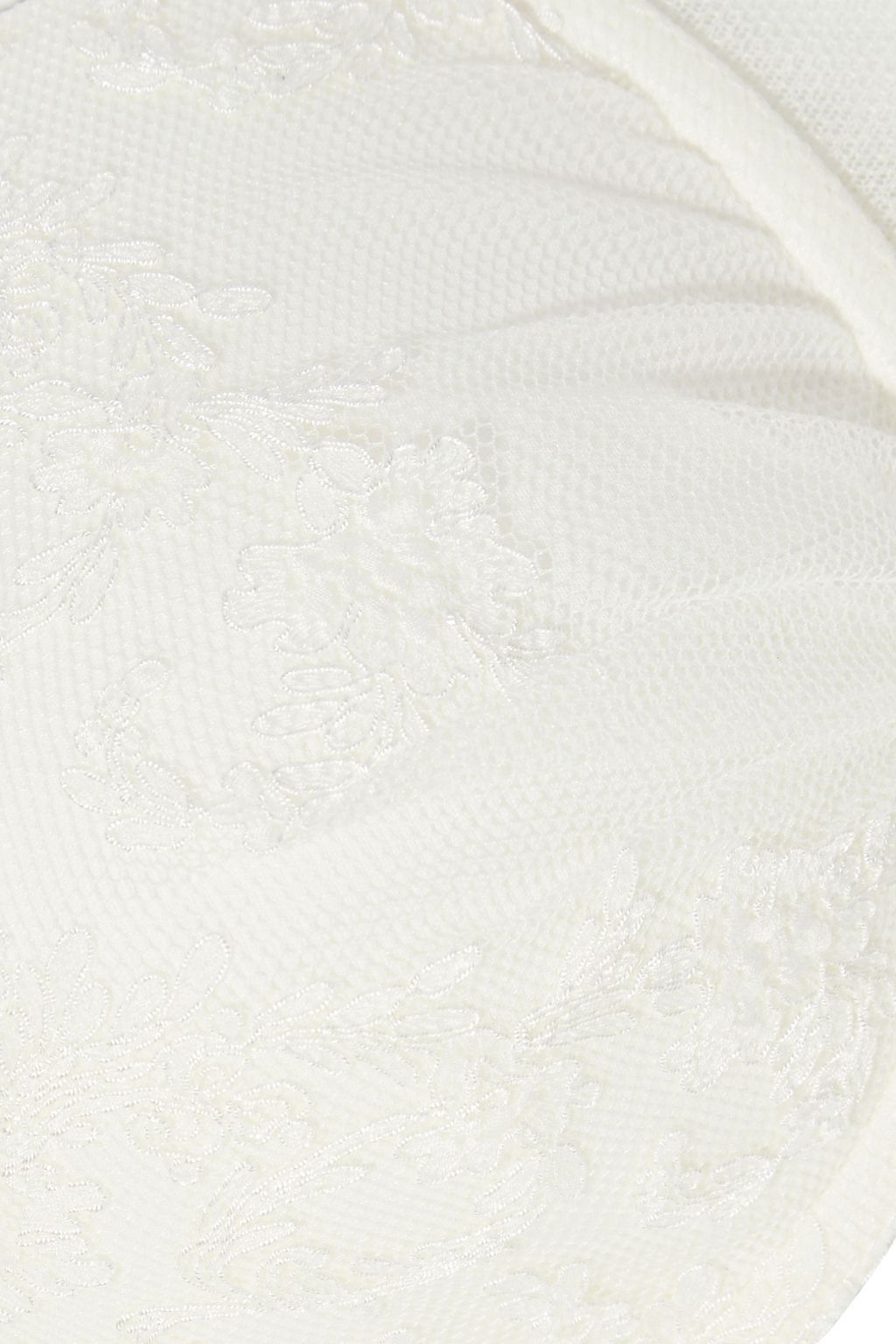 LA PERLA Rugiada embroidered stretch-tulle underwired push-up bra