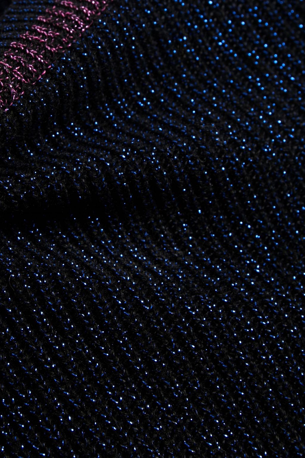 BA&SH Dipsy metallic ribbed-knit sweater