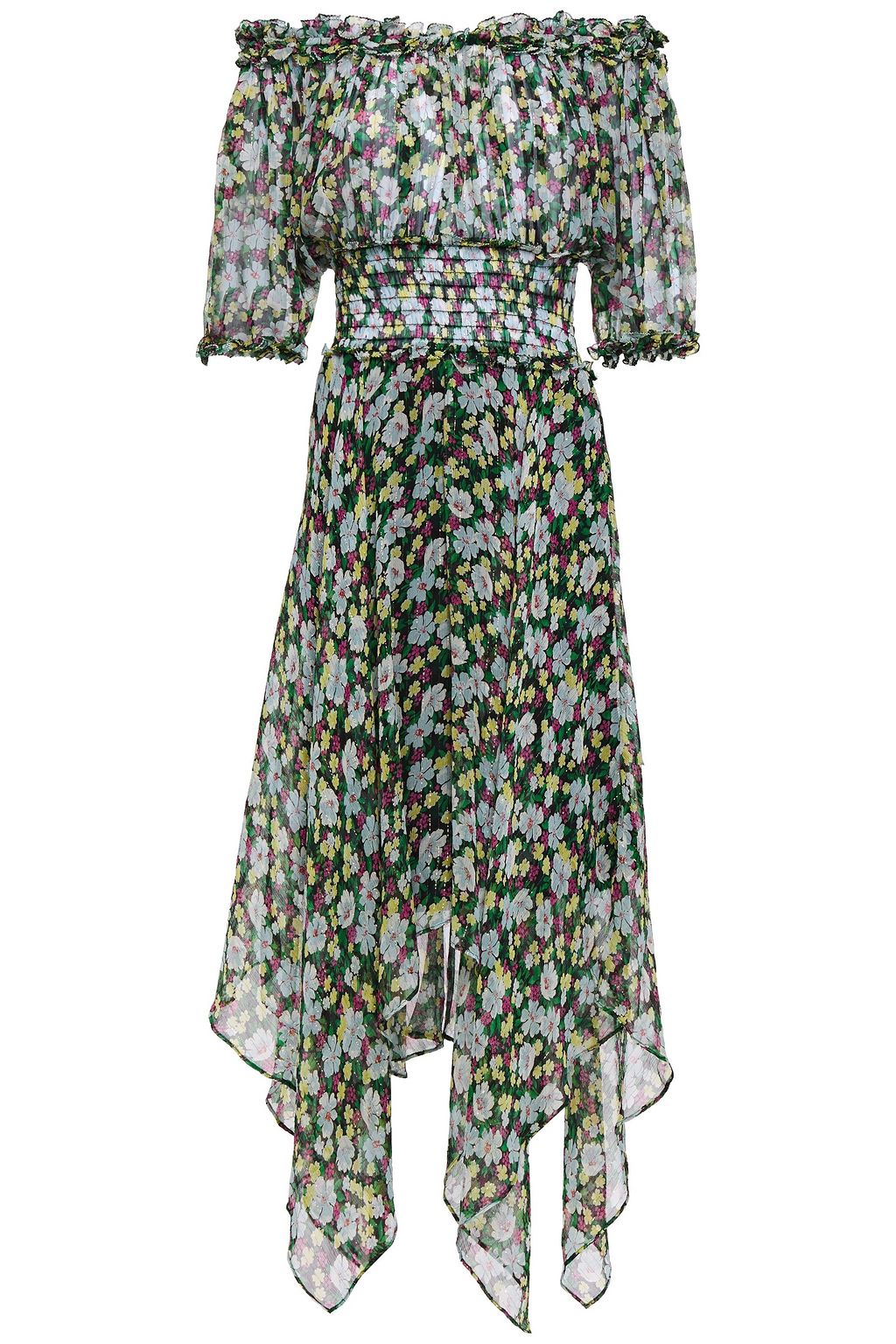 maje off shoulder dress