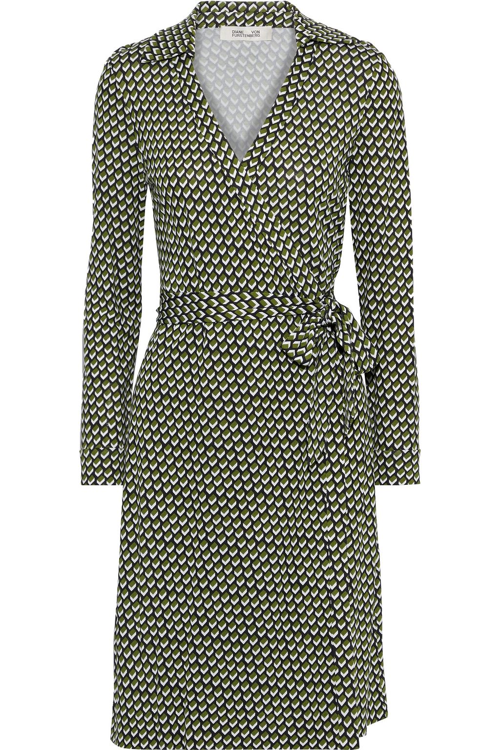 silk leopard wrap dress