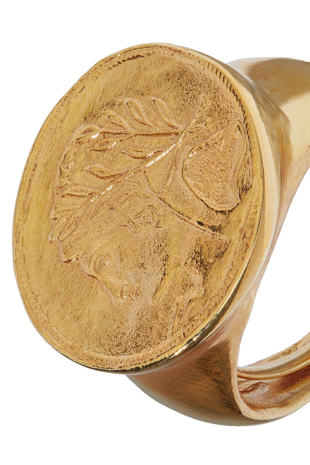OSCAR DE LA RENTA Gold-tone ring