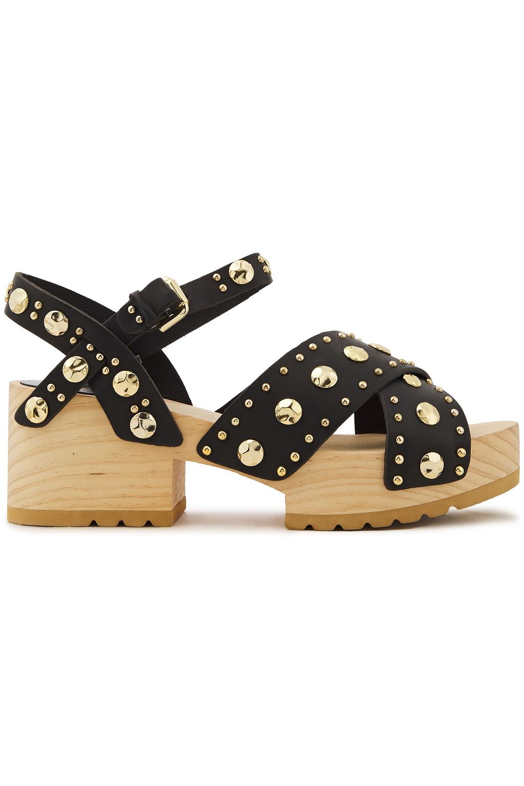 studded flatform sandals