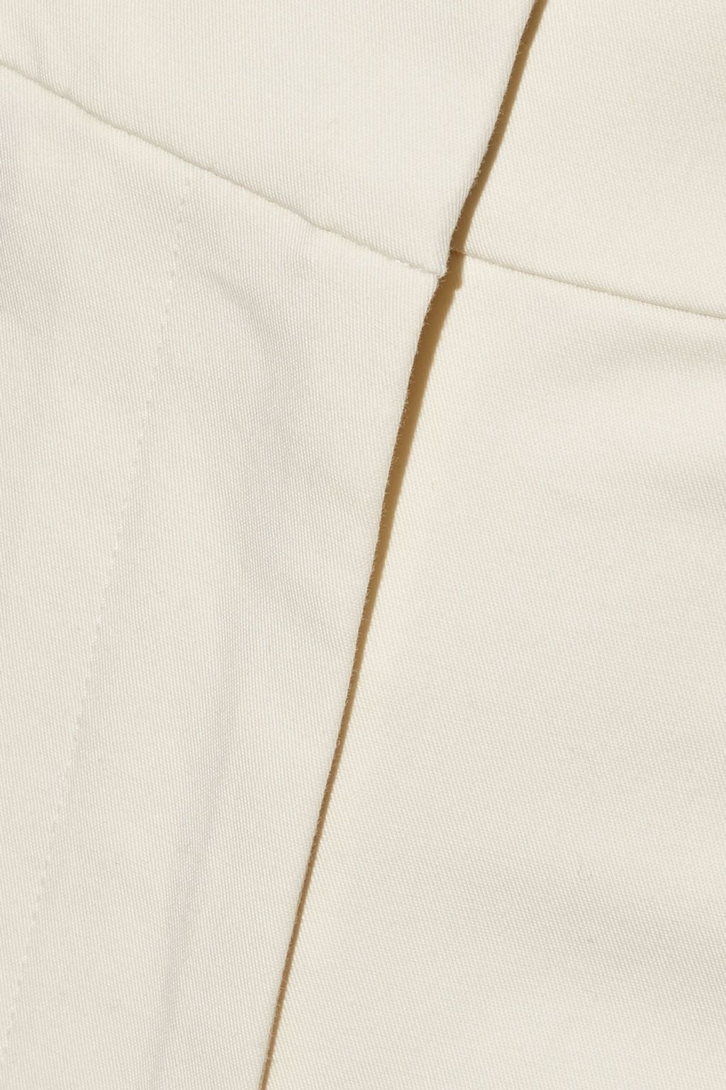 THEORY Cropped cotton-blend gabardine straight-leg pants