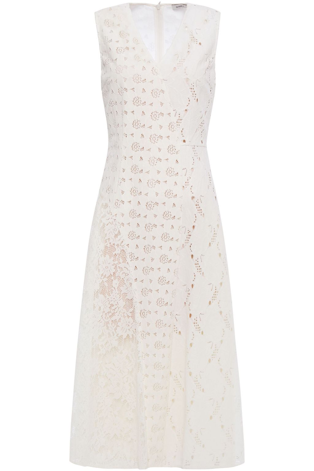 lace broderie dress